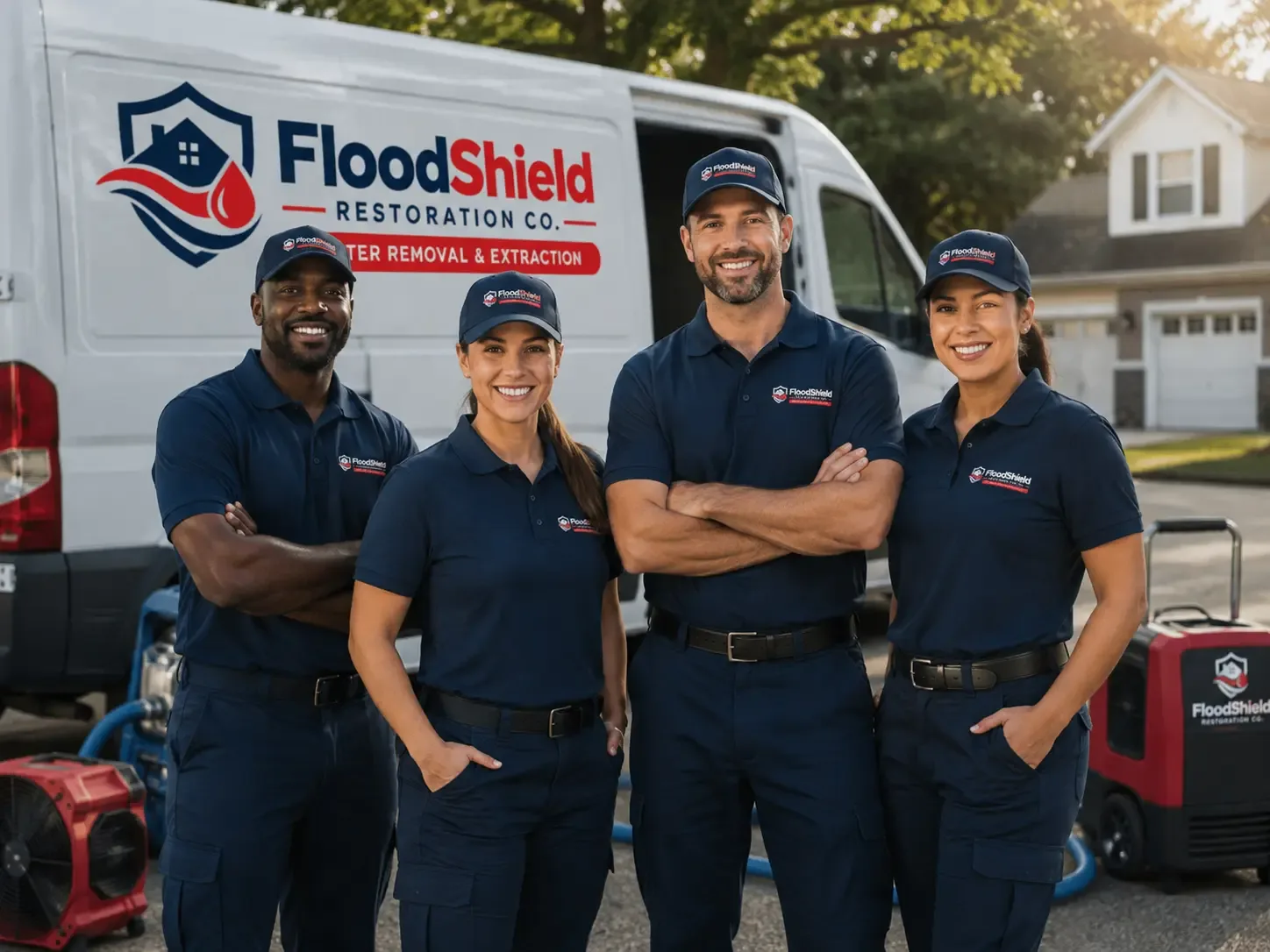 Flood Damage Restoration company in Whitehall, MI