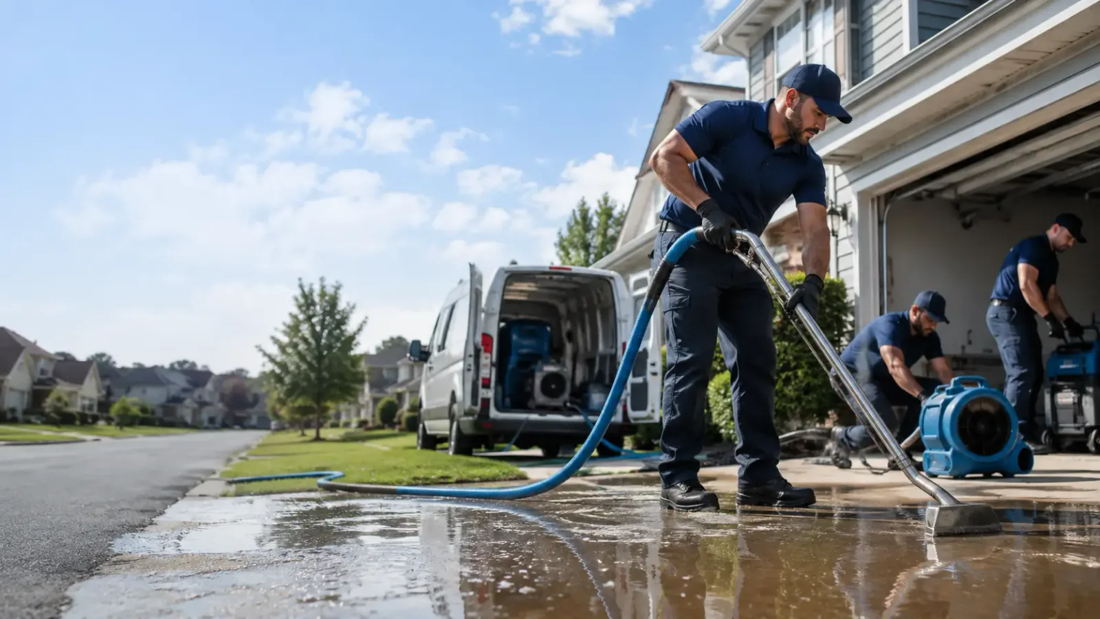 Flood Damage Restoration in Whitehall, MI